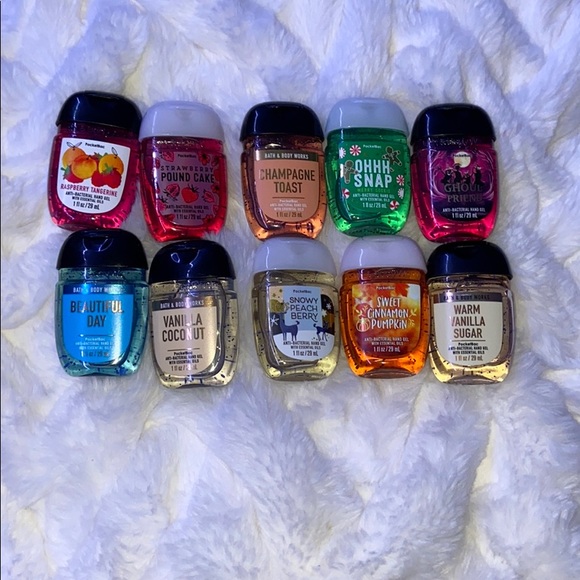 Bath and body works hand sanitizer 10 pc